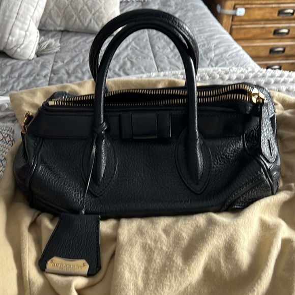 Burberry Bags Burberry Top Handle Purse Poshmark